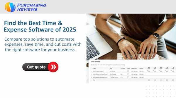 Find the Best 2025 Time & Expense Software
